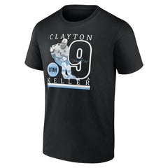 Clayton Keller Utah Mammoth Fanatics Player Graphic T-Shirt - Black T-shirts