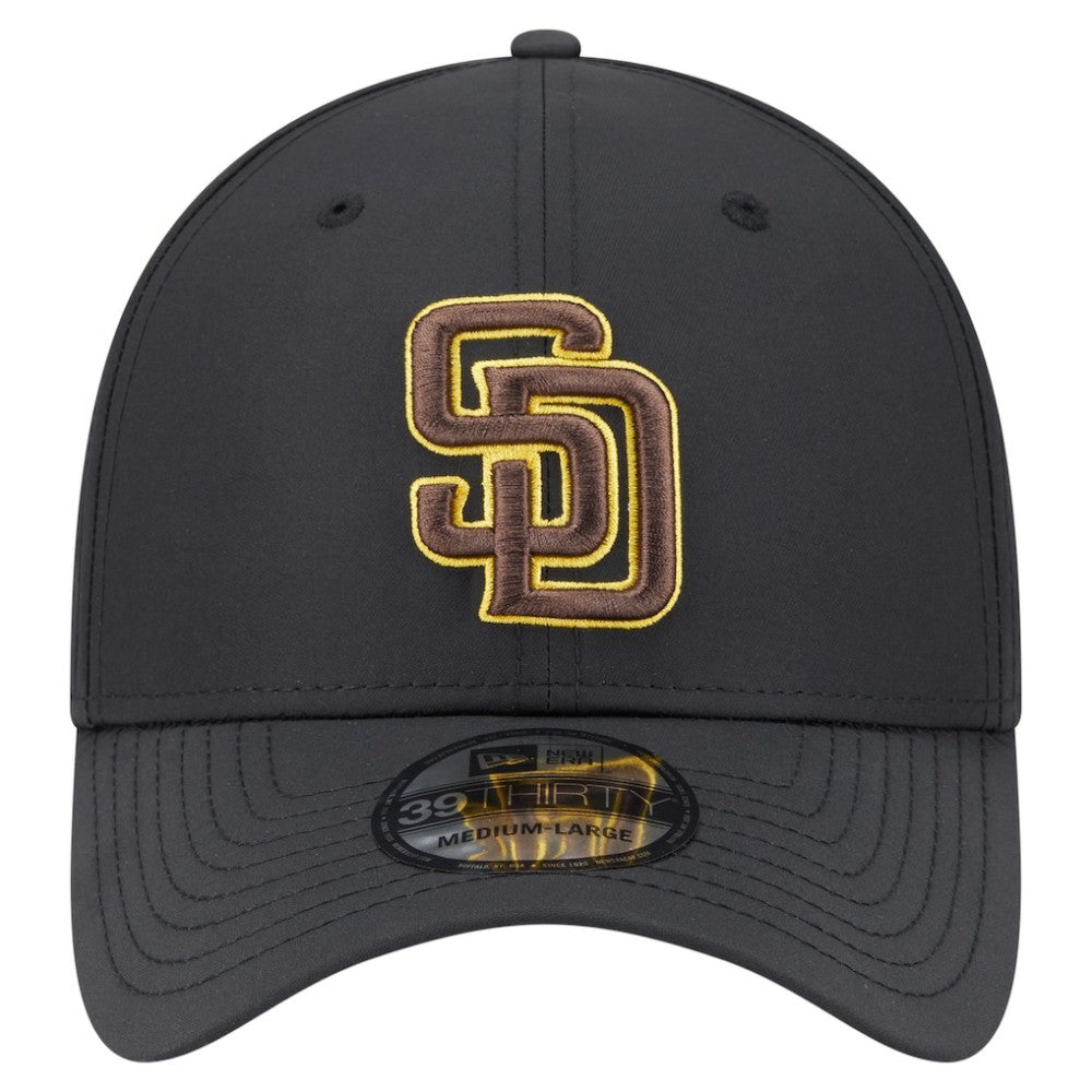 San Diego Padres Night 39THIRTY Flex Hat Black