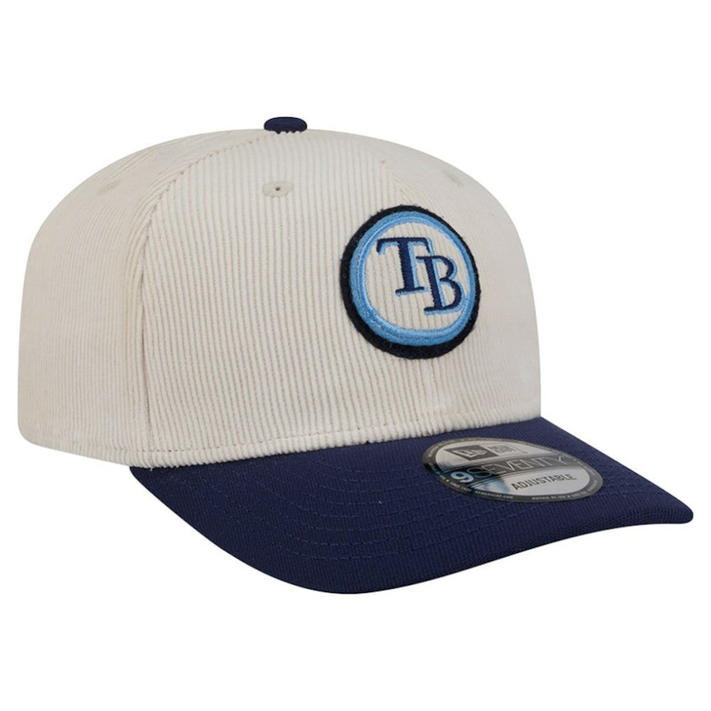 Tampa Bay Rays Loyal 9SEVENTY Adjustable Hat Cream