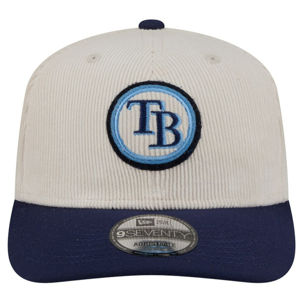 Tampa Bay Rays Loyal 9SEVENTY Adjustable Hat Cream