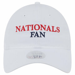 Washington Nationals Women's Team Fan 9TWENTY Adjustable Hat White
