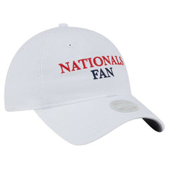 Washington Nationals Women's Team Fan 9TWENTY Adjustable Hat White