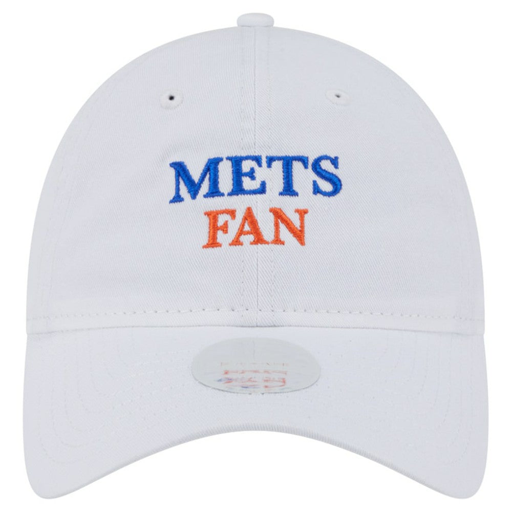 New York Mets Women's Team Fan 9TWENTY Adjustable Hat White