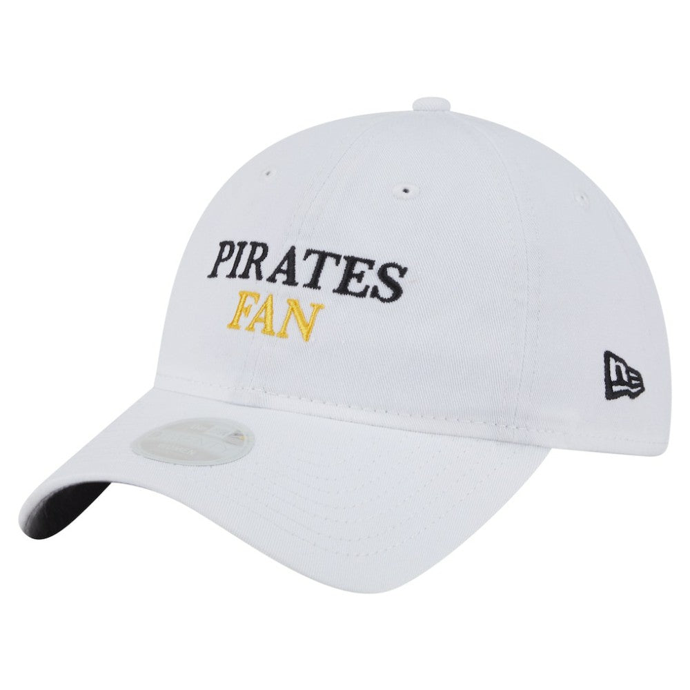 Pittsburgh Pirates Women's Team Fan 9TWENTY Adjustable Hat White
