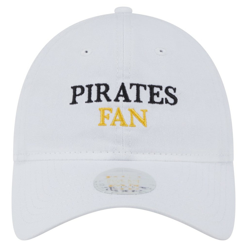 Pittsburgh Pirates Women's Team Fan 9TWENTY Adjustable Hat White