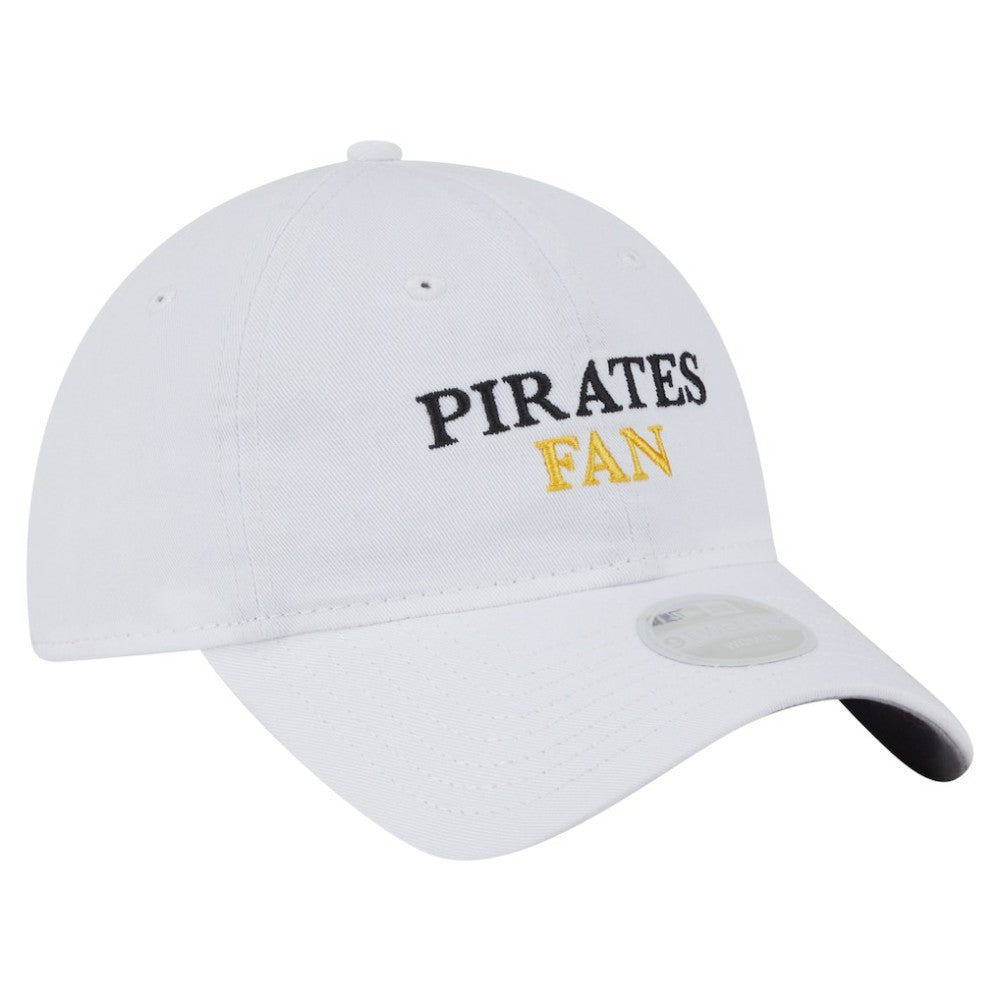 Pittsburgh Pirates Women's Team Fan 9TWENTY Adjustable Hat White