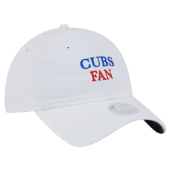 Chicago Cubs Women's Team Fan 9TWENTY Adjustable Hat White