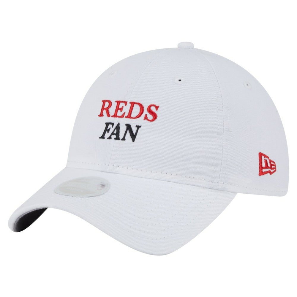 Cincinnati Reds Women's Team Fan 9TWENTY Adjustable Hat White