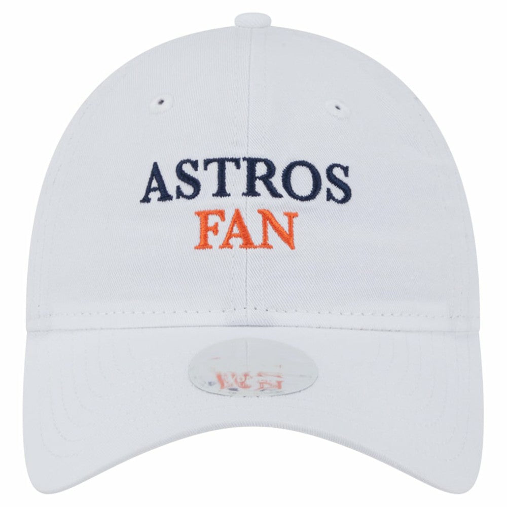 Houston Astros Women's Team Fan 9TWENTY Adjustable Hat White