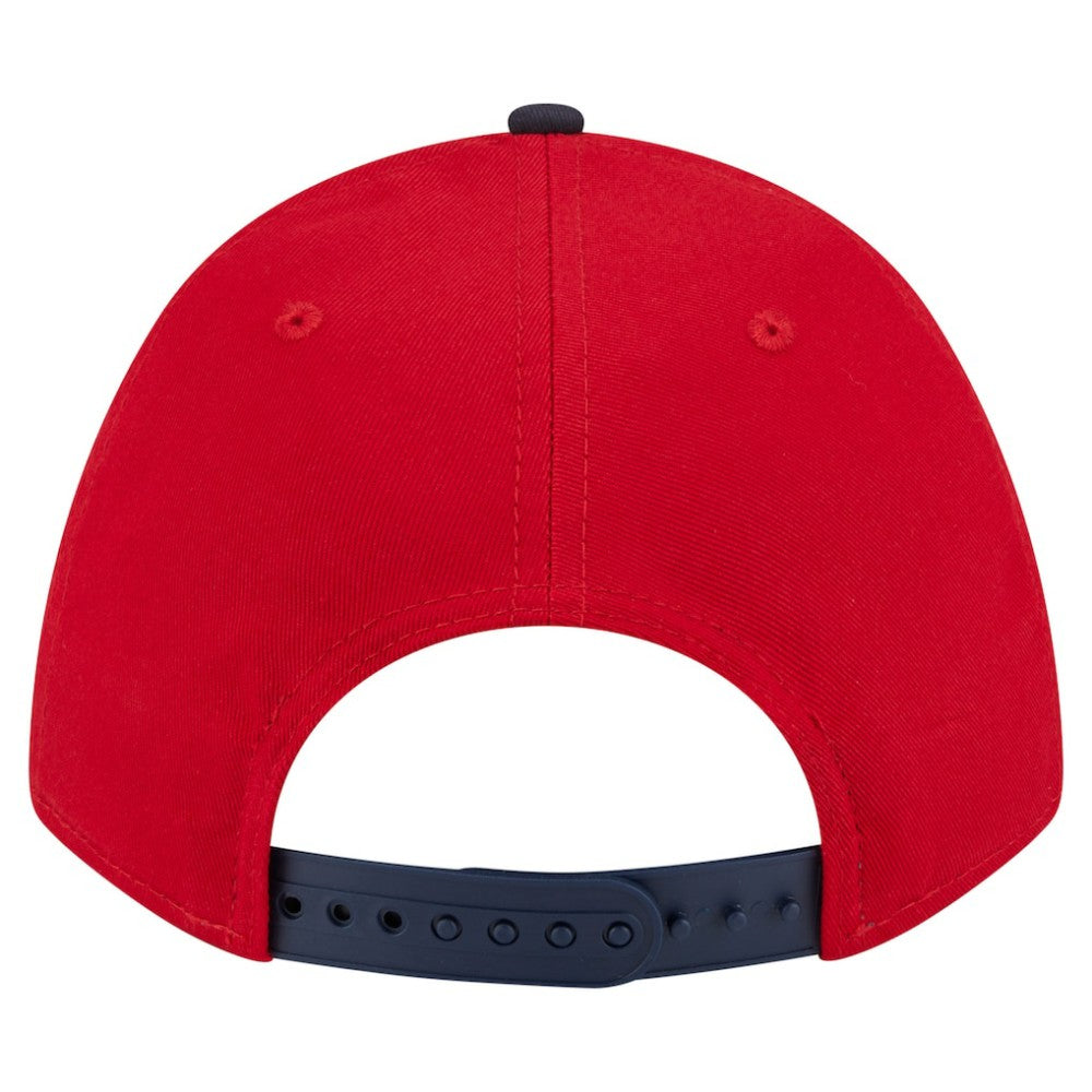Washington Nationals Arch 9FORTY A-Frame M-Crown Adjustable Hat Red/Navy
