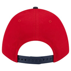 Washington Nationals Arch 9FORTY A-Frame M-Crown Adjustable Hat Red/Navy