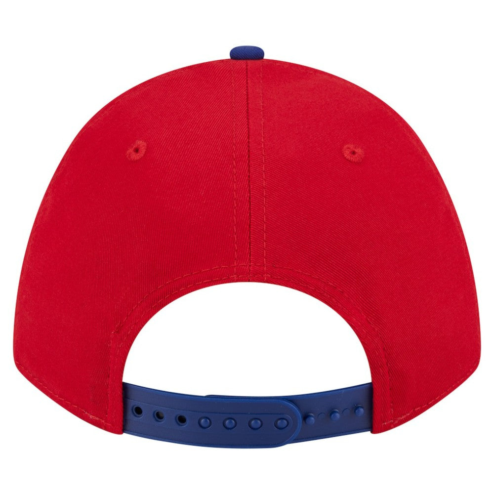 Philadelphia Phillies Arch 9FORTY A-Frame M-Crown Adjustable Hat Red/Royal