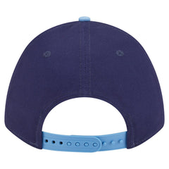 Tampa Bay Rays Arch 9FORTY A-Frame M-Crown Adjustable Hat Navy/Light Blue