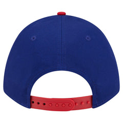 Texas Rangers Arch 9FORTY A-Frame M-Crown Adjustable Hat Royal/Red