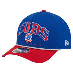 Chicago Cubs Arch 9FORTY A-Frame M-Crown Adjustable Hat Royal/Red