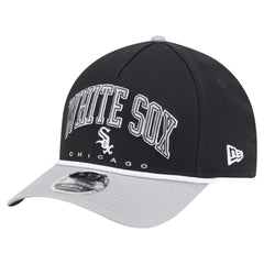 Chicago White Sox Arch 9FORTY A-Frame M-Crown Adjustable Hat Black/Gray