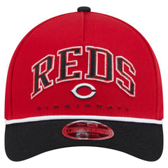 Cincinnati Reds Arch 9FORTY A-Frame M-Crown Adjustable Hat Red/Black