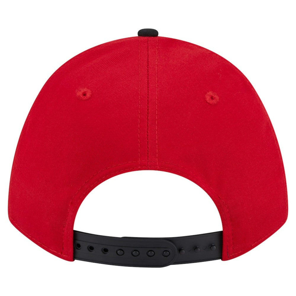 Cincinnati Reds Arch 9FORTY A-Frame M-Crown Adjustable Hat Red/Black