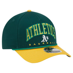 Athletics Arch 9FORTY A-Frame M-Crown Adjustable Hat Green/Gold