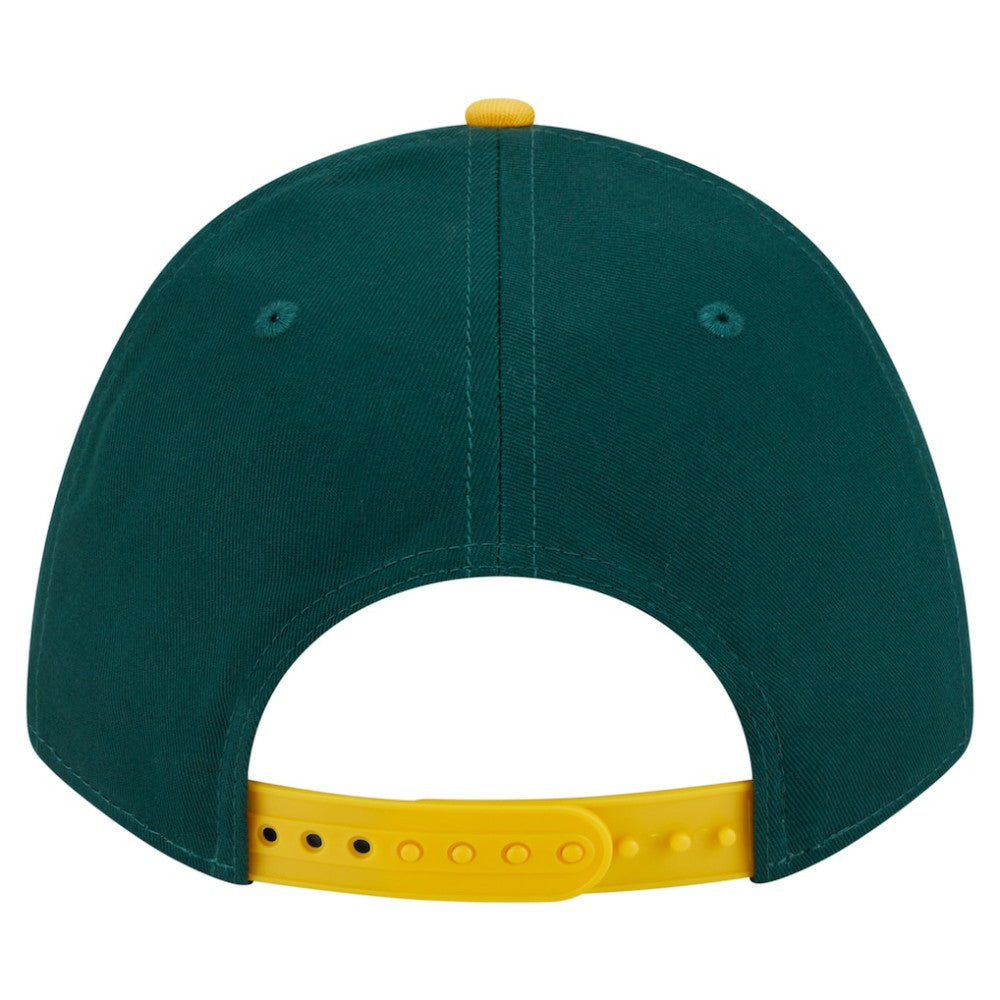 Athletics Arch 9FORTY A-Frame M-Crown Adjustable Hat Green/Gold