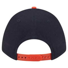 Houston Astros Arch 9FORTY A-Frame M-Crown Adjustable Hat Navy/Orange