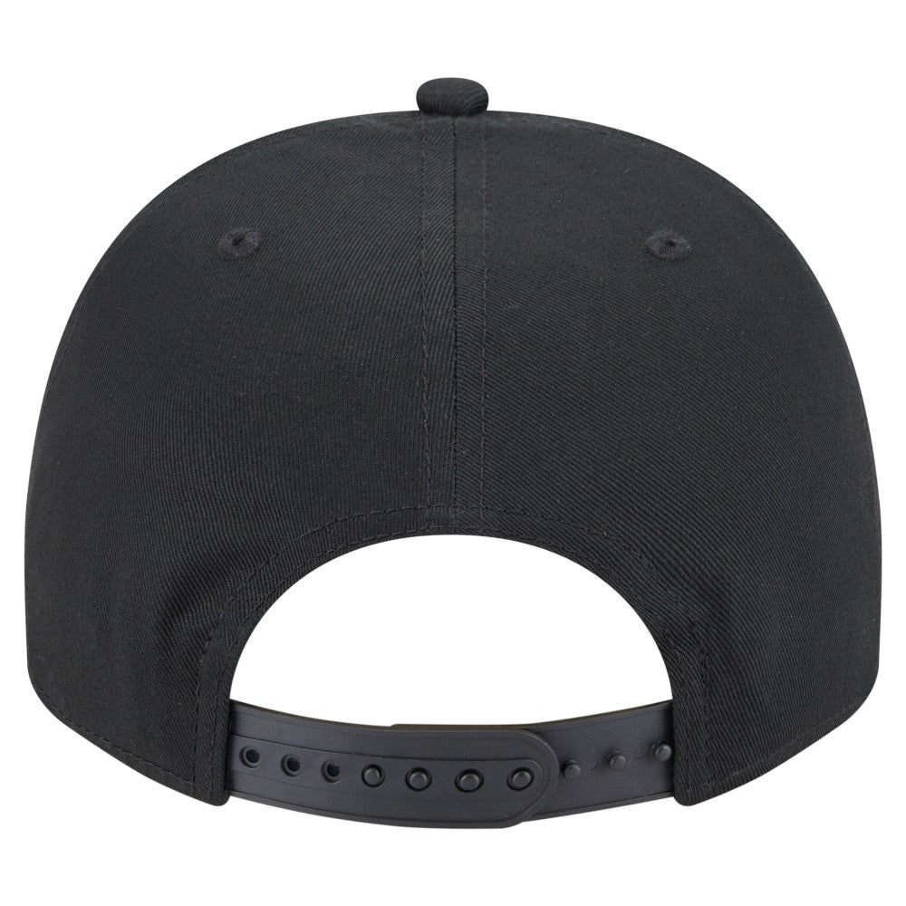 Los Angeles Angels Chainstitch 9FIFTY A-Frame Snapback Hat Black