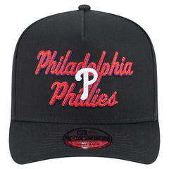 Philadelphia Phillies Chainstitch 9FIFTY A-Frame Snapback Hat Black