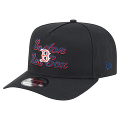 Boston Red Sox Chainstitch 9FIFTY A-Frame Snapback Hat Black