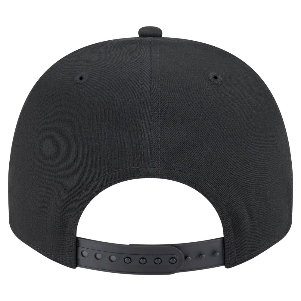 Cleveland Guardians Chainstitch 9FIFTY A-Frame Snapback Hat Black
