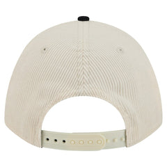 Atlanta Braves Sided Corduroy 9FORTY A-Frame Adjustable Hat Cream/Navy
