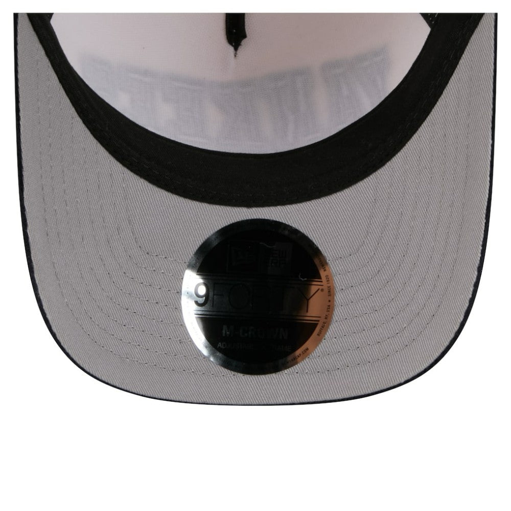 New York Yankees Sided Corduroy 9FORTY A-Frame Adjustable Hat Cream/Navy