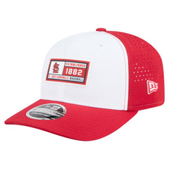 St. Louis Cardinals Established Patch 9SEVENTY Adjustable Hat White/Red