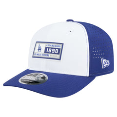 Los Angeles Dodgers Established Patch 9SEVENTY Adjustable Hat White/Royal