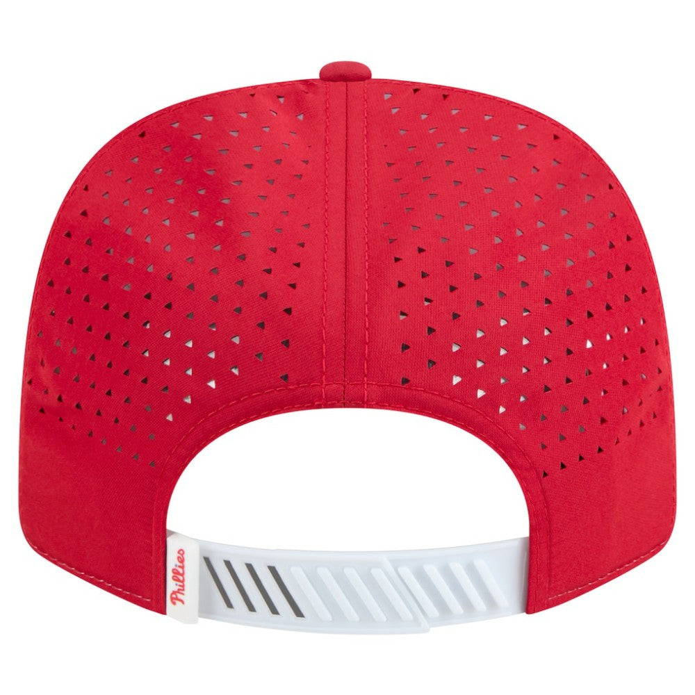 Philadelphia Phillies Established Patch 9SEVENTY Adjustable Hat White/Red