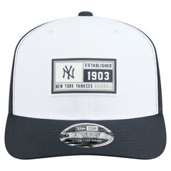 New York Yankees Established Patch 9SEVENTY Adjustable Hat White/Navy