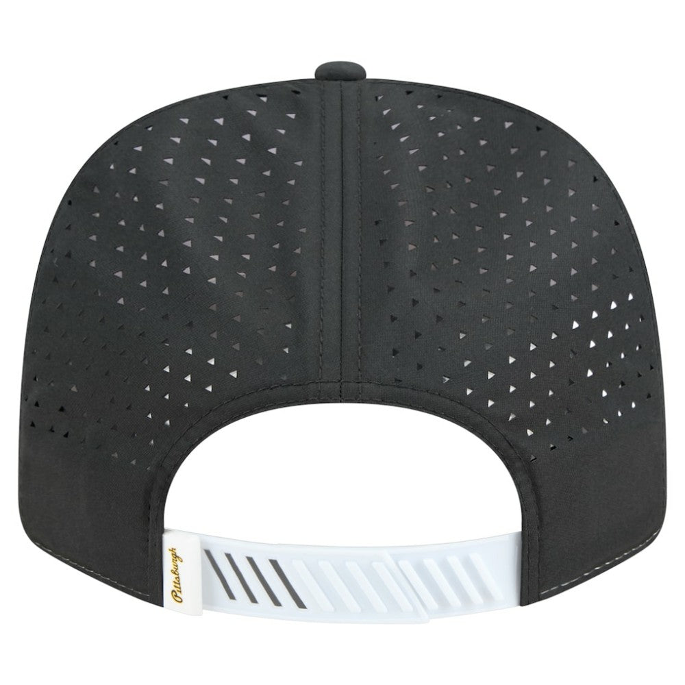 Pittsburgh Pirates Established Patch 9SEVENTY Adjustable Hat White/Black