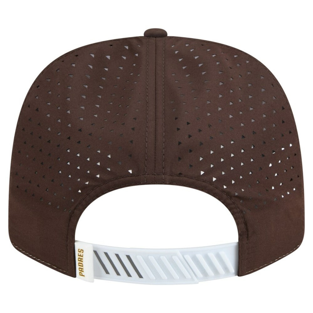 San Diego Padres Established Patch 9SEVENTY Adjustable Hat White/Brown