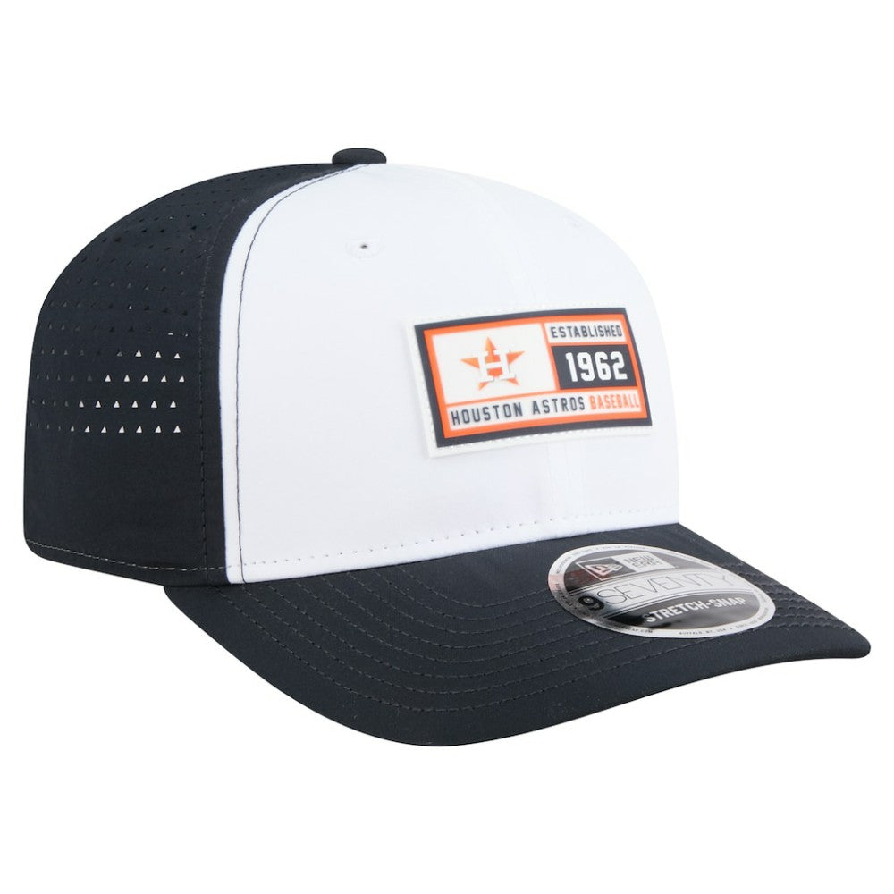 Houston Astros Established Patch 9SEVENTY Adjustable Hat White/Navy