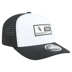 Chicago White Sox Established Patch 9SEVENTY Adjustable Hat White/Black