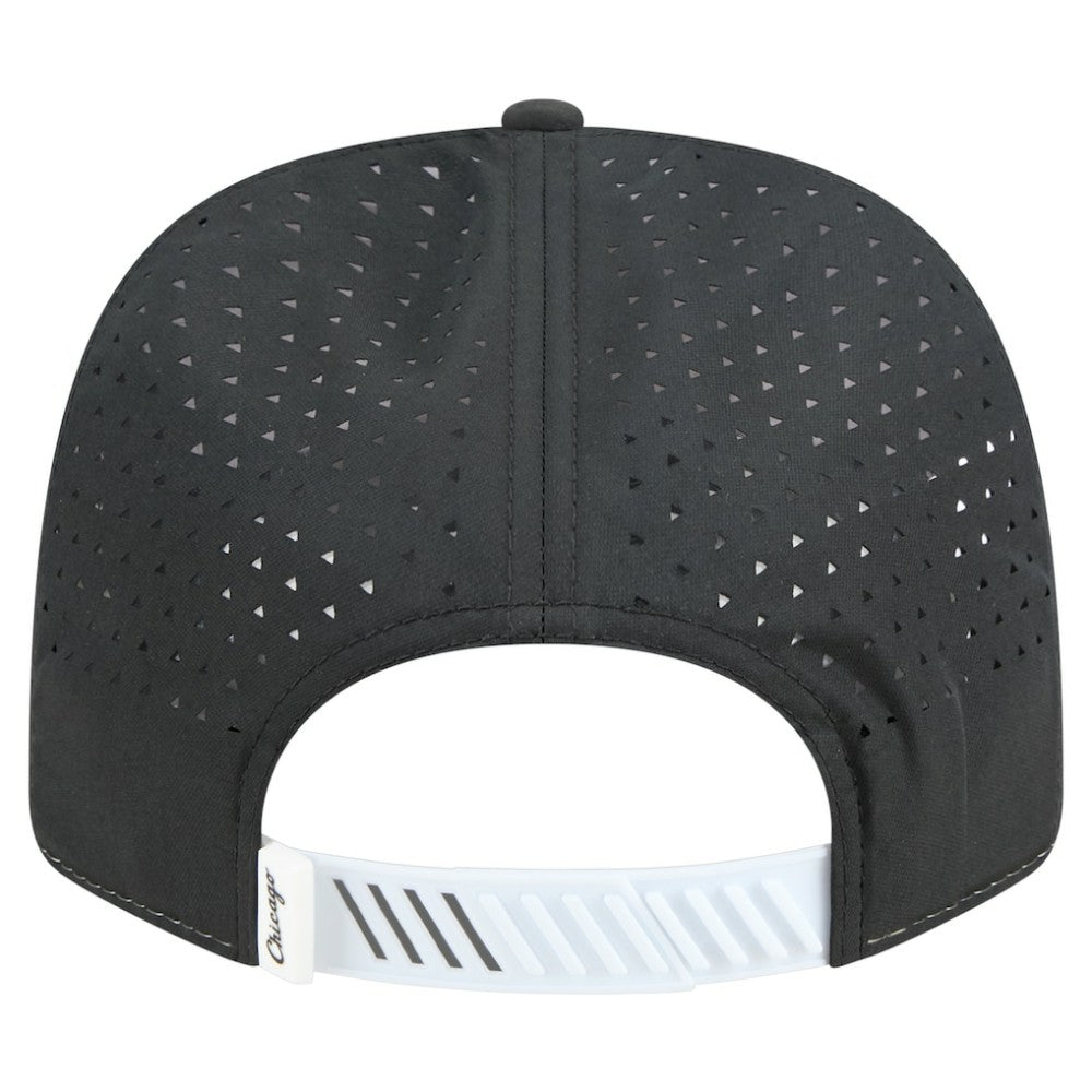 Chicago White Sox Established Patch 9SEVENTY Adjustable Hat White/Black