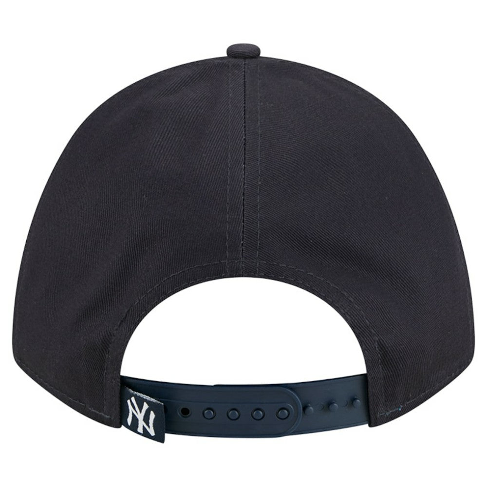 New York Yankees Women's Metallic A-Frame 9FORTY Adjustable Hat Navy
