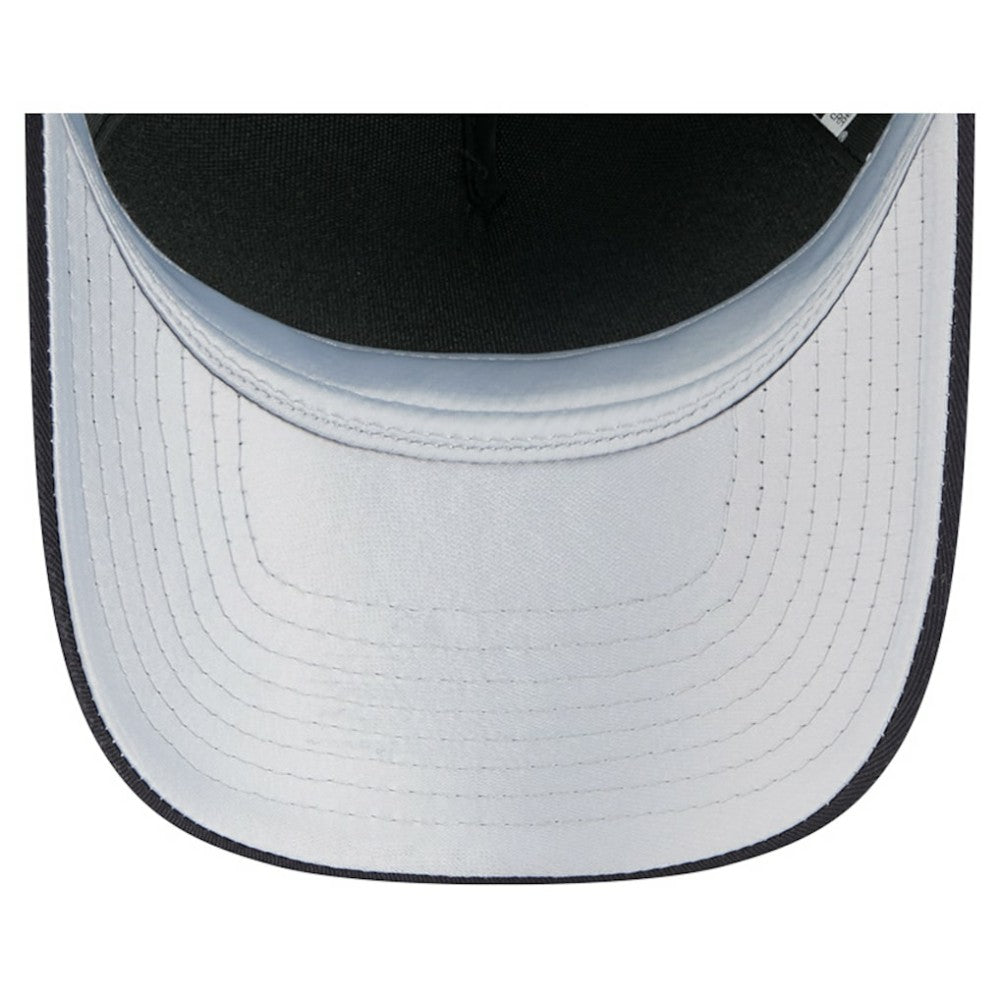 New York Yankees Women's Metallic A-Frame 9FORTY Adjustable Hat Navy