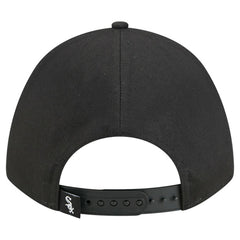 Chicago White Sox Women's Metallic A-Frame 9FORTY Adjustable Hat Black