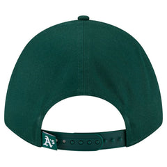 Athletics Women's Metallic A-Frame 9FORTY Adjustable Hat Green