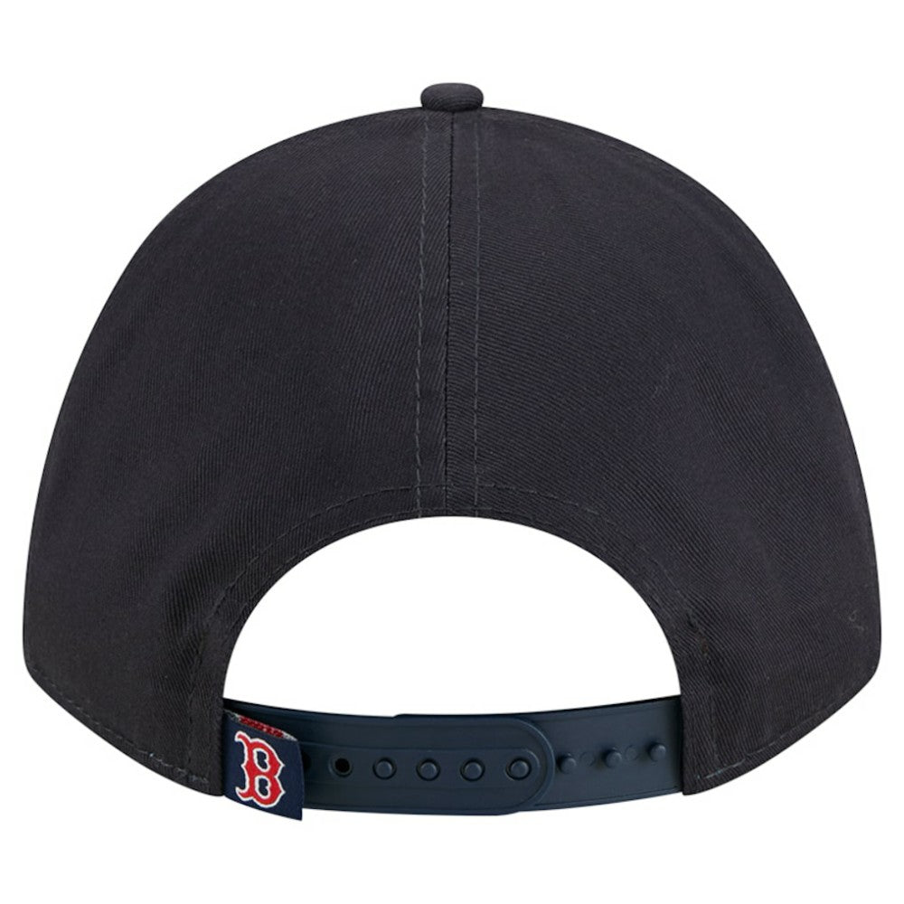 Boston Red Sox Women's Metallic A-Frame 9FORTY Adjustable Hat Navy