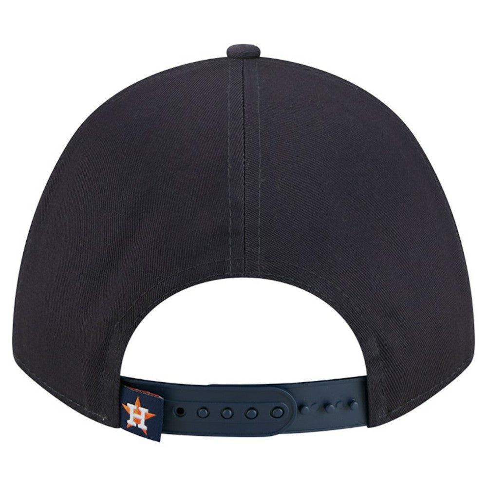 Houston Astros Women's Metallic A-Frame 9FORTY Adjustable Hat Navy