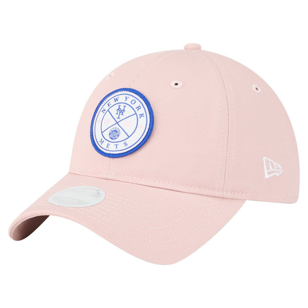 New York Mets Women's Bloom 9TWENTY Adjustable Hat Pink
