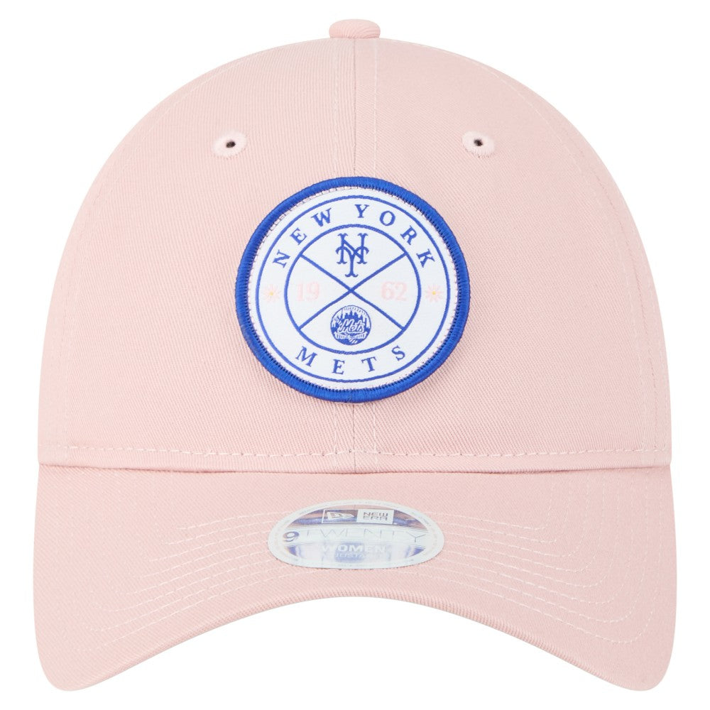 New York Mets Women's Bloom 9TWENTY Adjustable Hat Pink