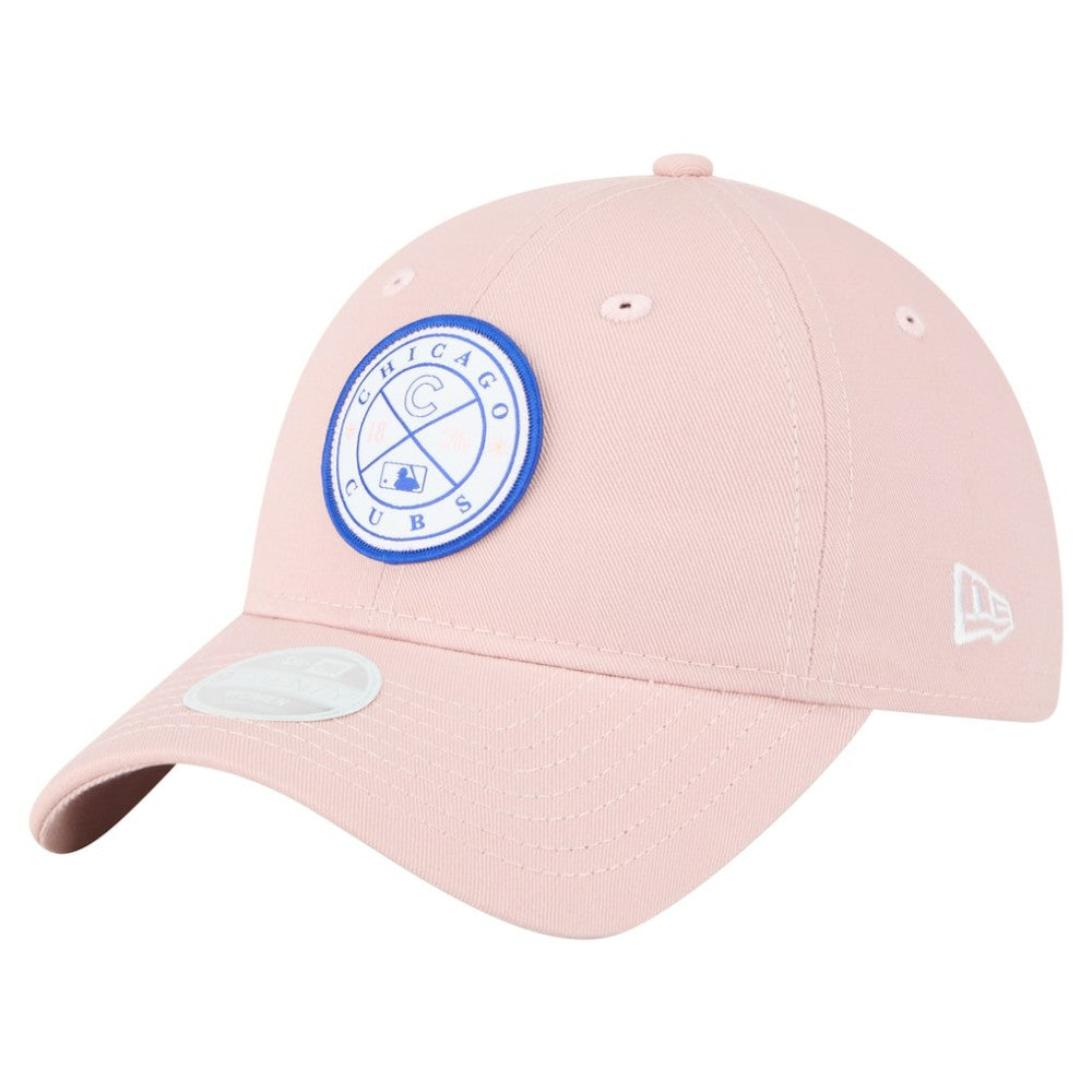 Chicago Cubs Women's Bloom 9TWENTY Adjustable Hat Pink