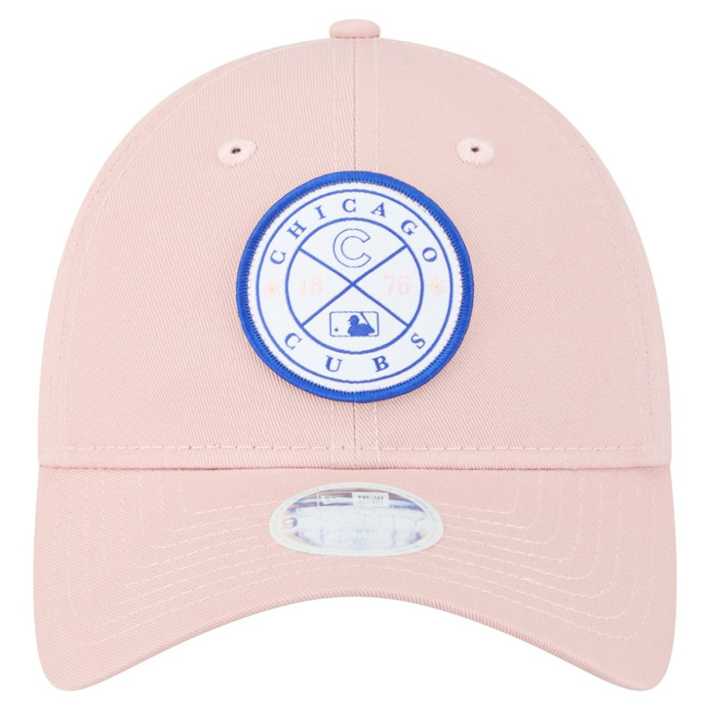 Chicago Cubs Women's Bloom 9TWENTY Adjustable Hat Pink